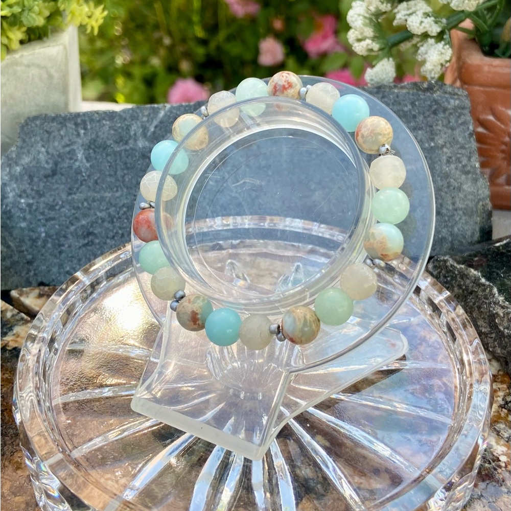 Corporate Overreach - Handmade Gemstone Bracelet